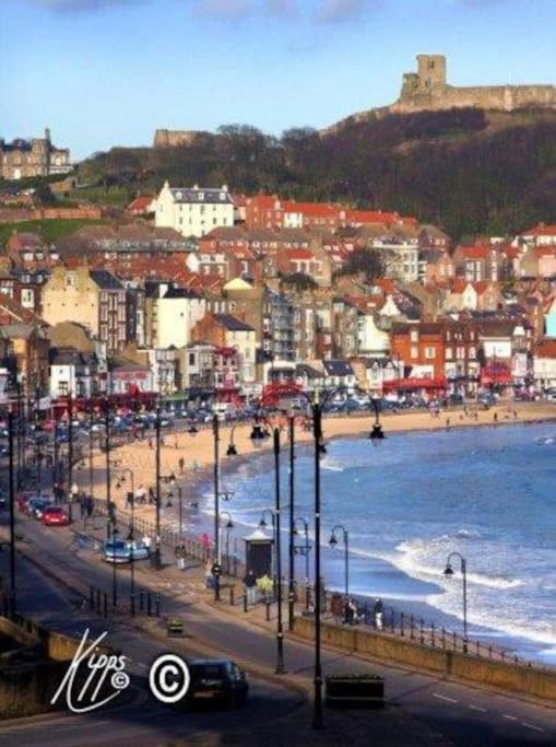 Lovely Semi-Beach 2X Pubs -5 Min Walk-Pets Welcome-Parking-Garden Scalby  Extérieur photo